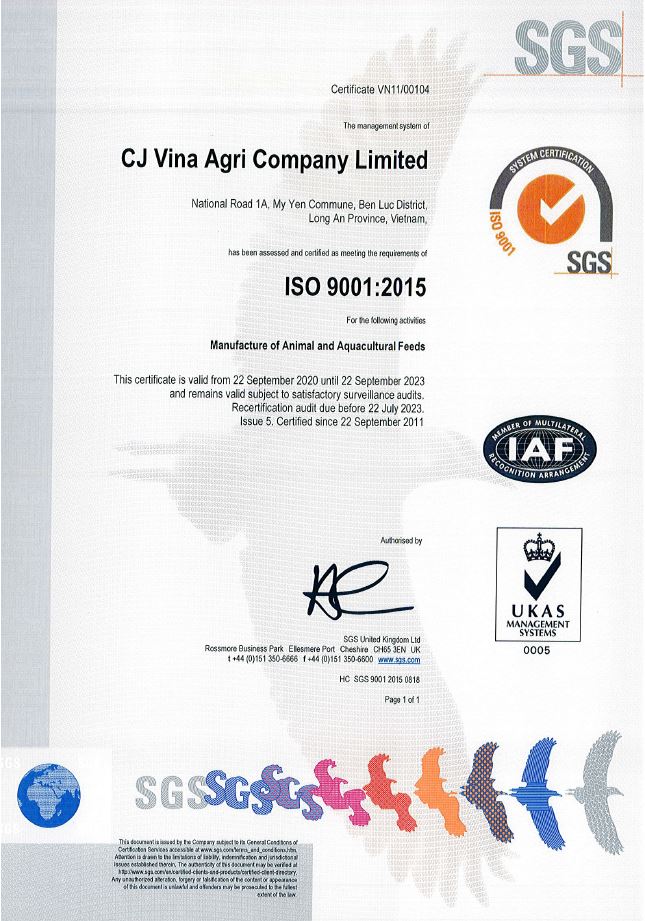 ISO 9001 YEAR  2020