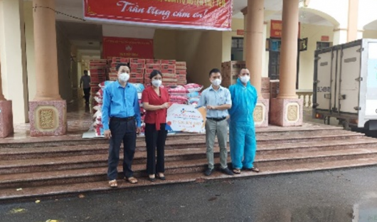 CJ VINA AGRI accompanies Bac Giang province, Bac Ninh province, Thai Nguyen province to fight against the Covid-19 pandemic