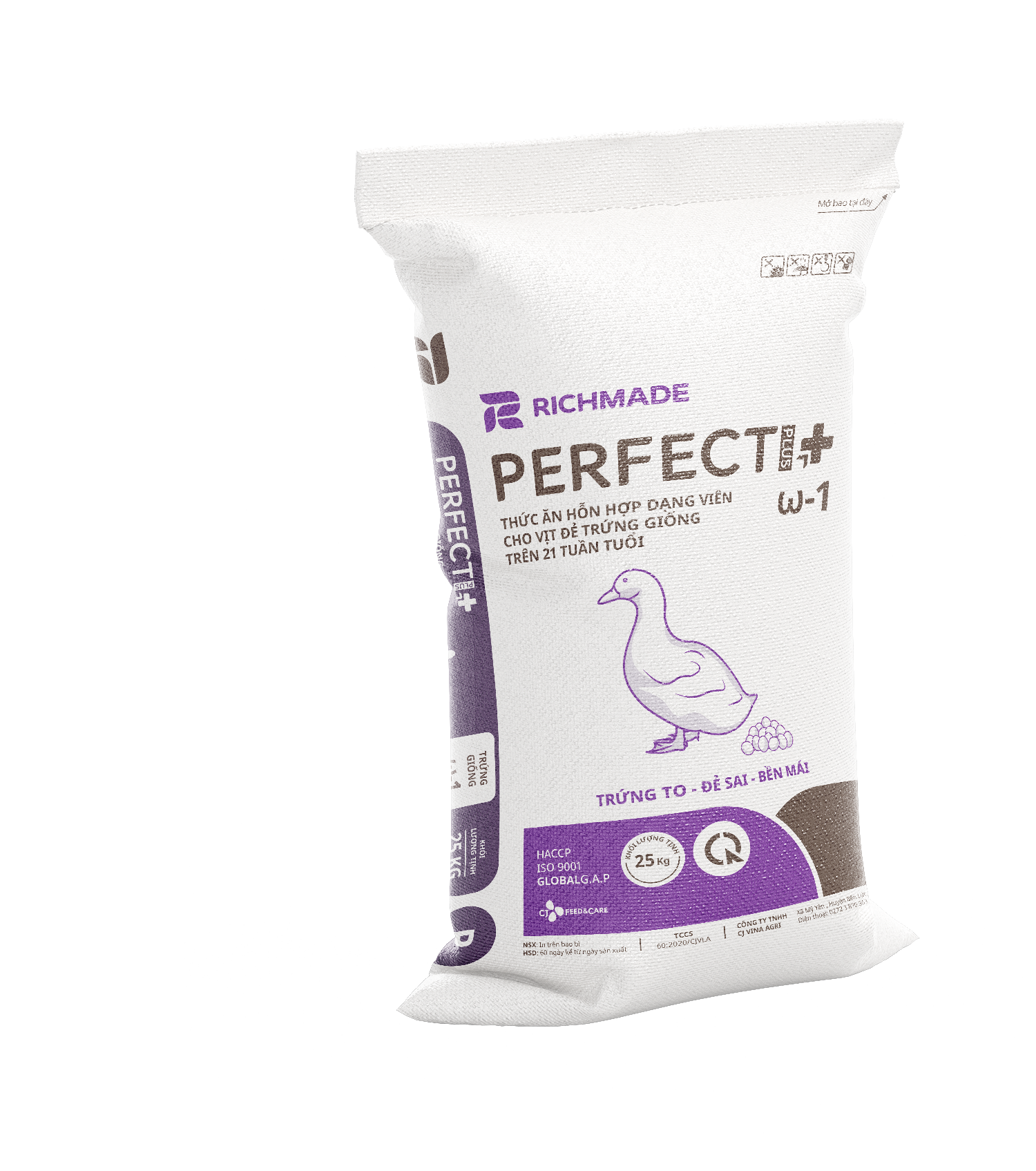 PERFECT PLUS+ Ω-1S FOR COMMERCIAL DUCKS FOR BREEDER EGGS